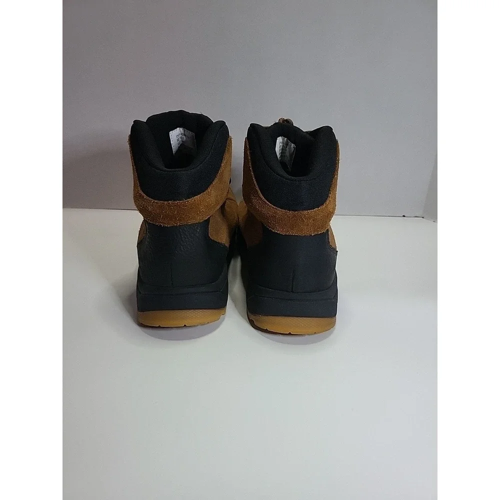 Alpine Design Trekker Boot Men 10.5 Suede Leather Waterproof Vibram Tan Ortholte